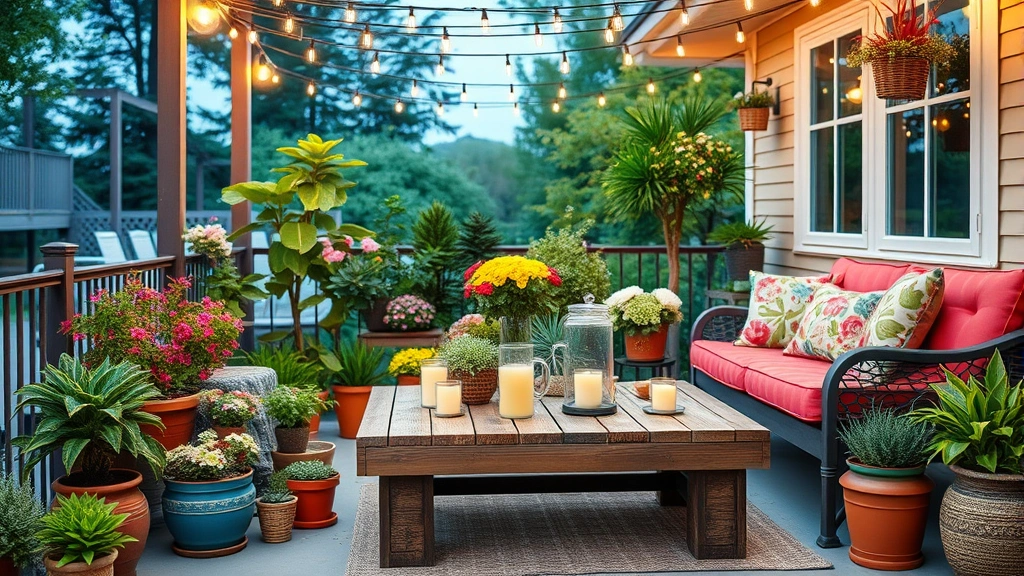 15 Stunning Outdoor Decor Ideas to Turn Your Patio into a Summer Oasis!